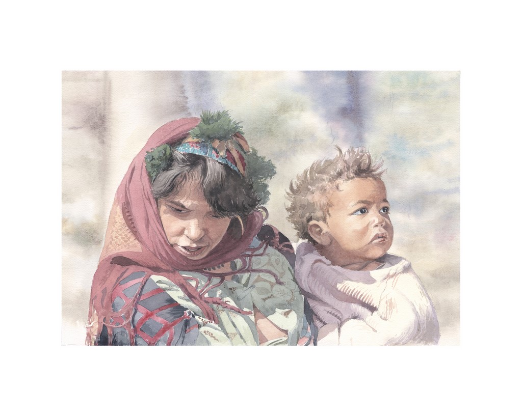 Mère et enfant - Tunisie